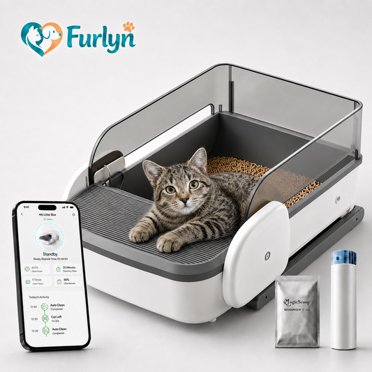 Furlyn Open-Top Smart Litter Box